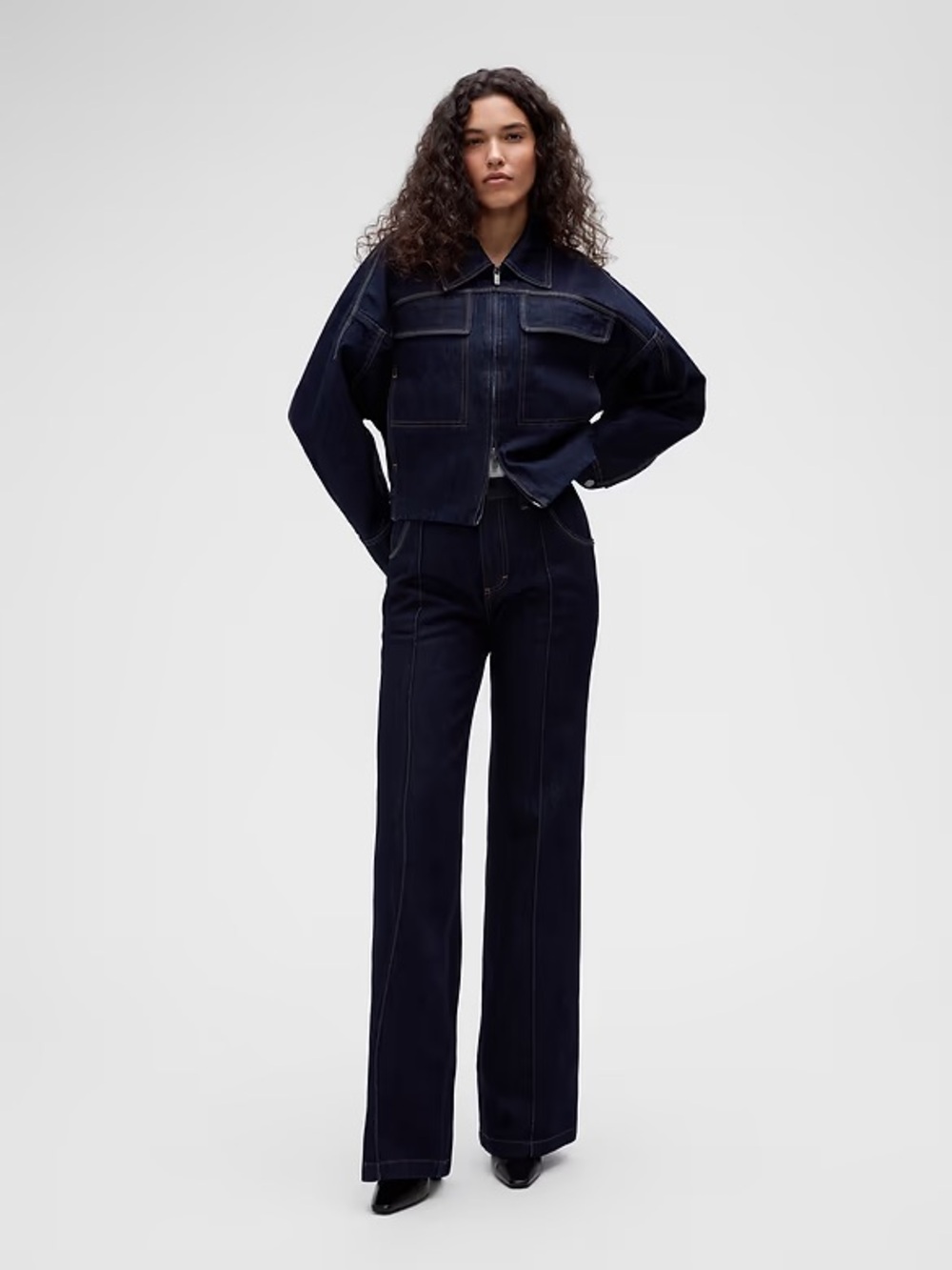 NWT GAPSTUDIO/Zac Posen Pintuck Jeans SZ 27/4